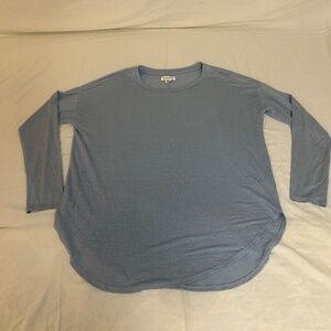 Longsleeve Blue Blouse